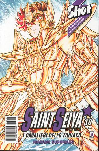 Otaku Gallery  / Anime e Manga / Saint Seiya / Cover / Cover Manga / Cover Italiane / Edizione Shot / mangasg18.jpg